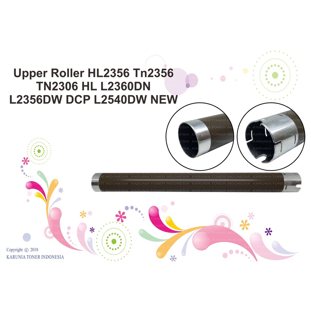 Upper Roller HL2356 TN2356 TN2306 HL L2360DN L2356DW DCP L2540DW NEW