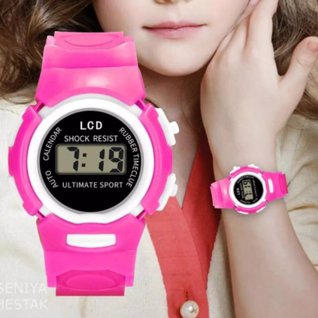 Jam tangan anak digital / jam tangan anak import