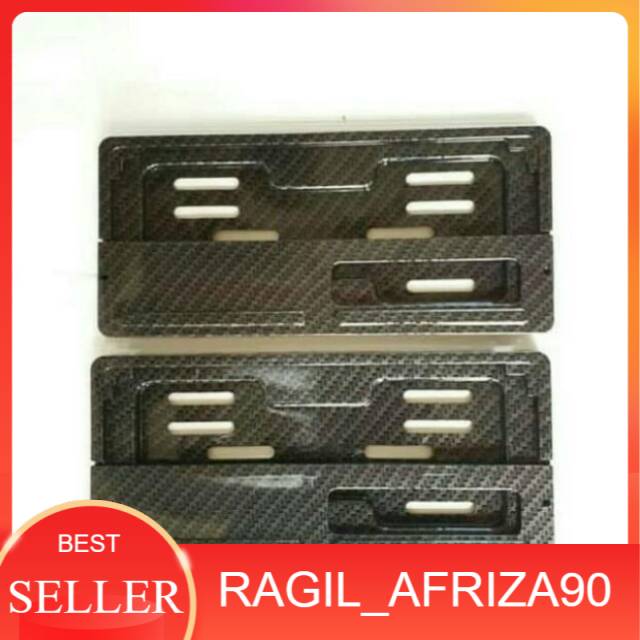 Cover plat nomor carbon Universal