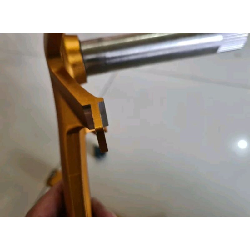 Crank Arm Litepro HT2 Forged MPF 170 Mm BCD 130 MM Gold Kuning crank arm litepro rangka sepeda