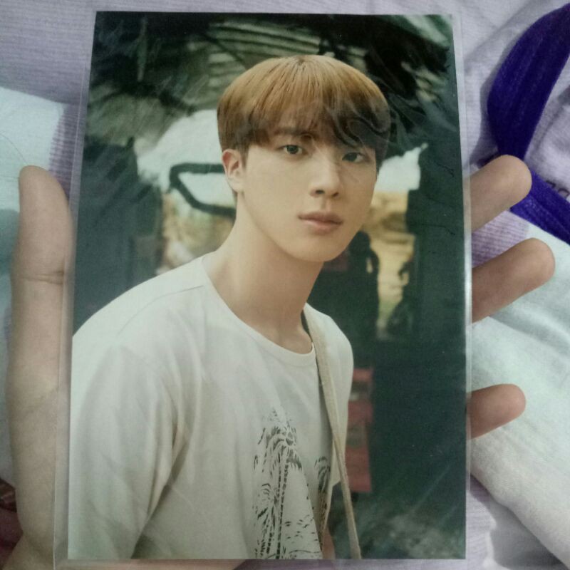Photo random 4x6 sg21 (season greeting 2021) seokjin jin bts official