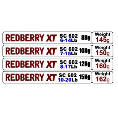 JORAN SPINNING KENZI REDBERRY XT 602 PANJANG 180CM TERSEDIA 6-14LB 7-15LB 8-17LB 10-20LB SUDAH TERMASUK PACKING PARALON ATAU PVC