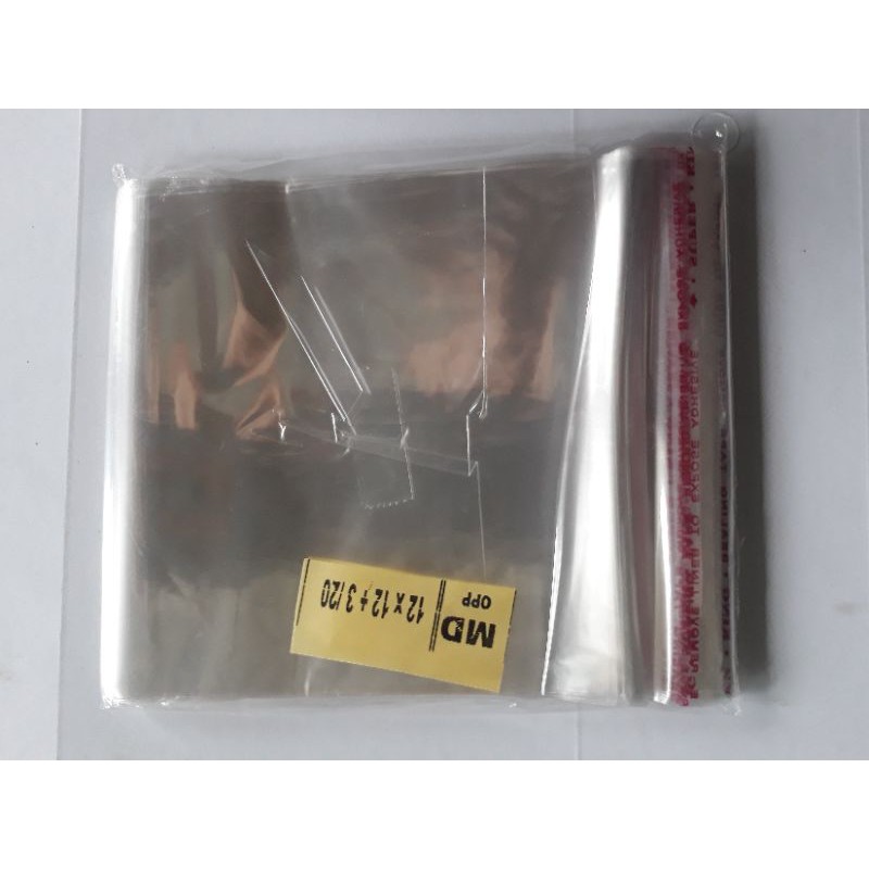 

Plastik OPP Seal Ukuran 12x12 100 Lembar / Plastik OPP Lem Ukuran 12x12