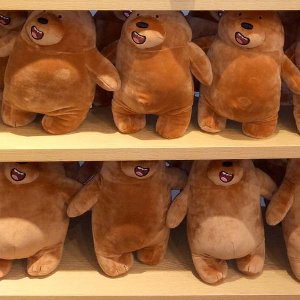 Boneka Bare Bear ORI MINISO Boneka GrizzlyBoneka Beruang Boneka Kucing Limited