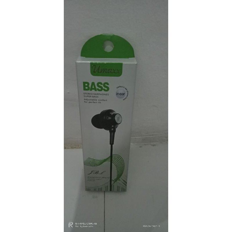 headset bass umaxx