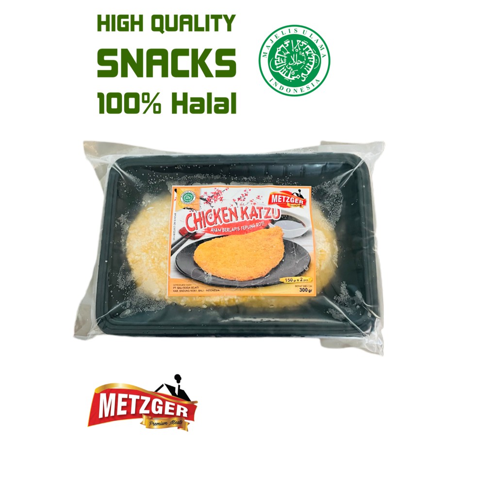 

Metzger Chicken Katsu Halal Ayam Katzu 300G (2Pcs)