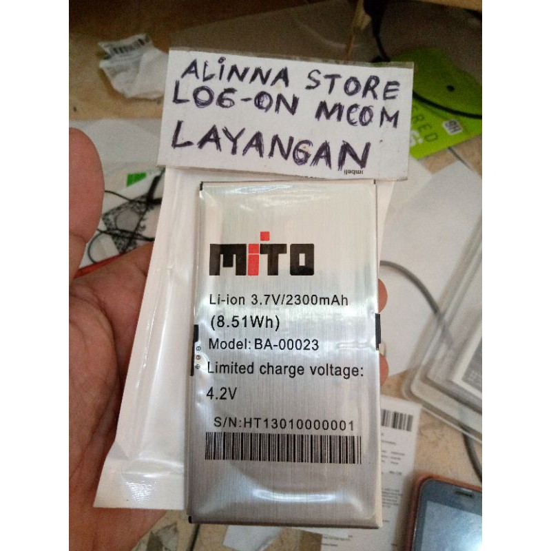 BATERAI MITO TABLET T500 T790 T600 T710 T720 BA00023 ORIGINAL OEM