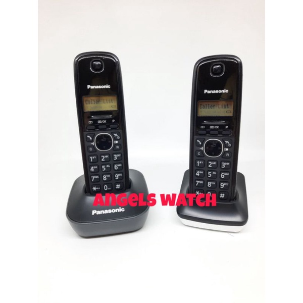 angelswatch telepon wireless panasonic 2 handset TG1612 TG-1612 panasonic asli