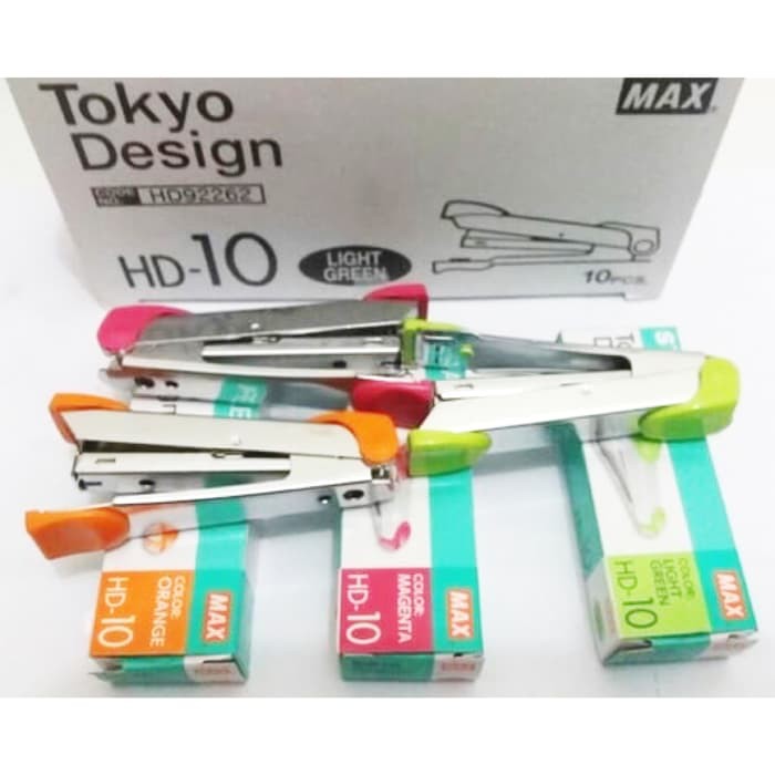 

FREE Ongkirr ! Alat staples stapler jegrekan steples MAX HD-10 murah kuat berkualitas murah