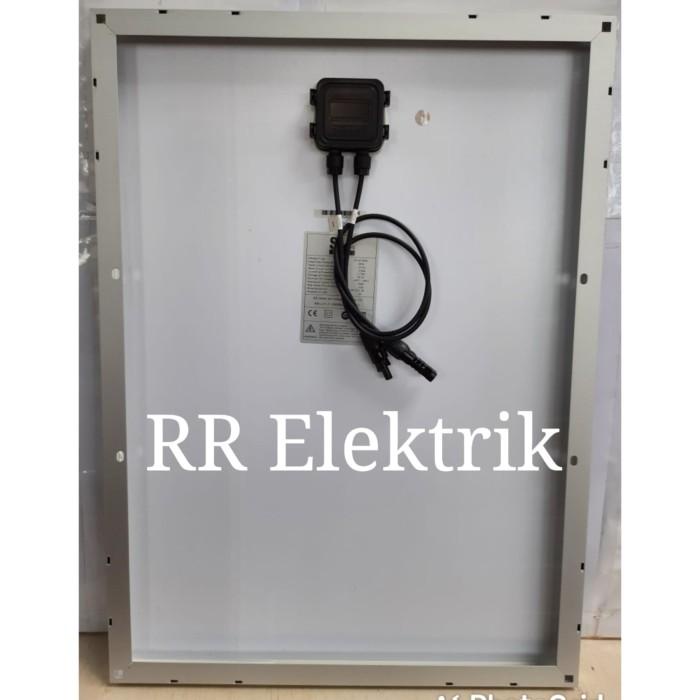 Solar Panel / Solar Cell / Panel Surya 50wp Monocrystalline 50 Wp Mono