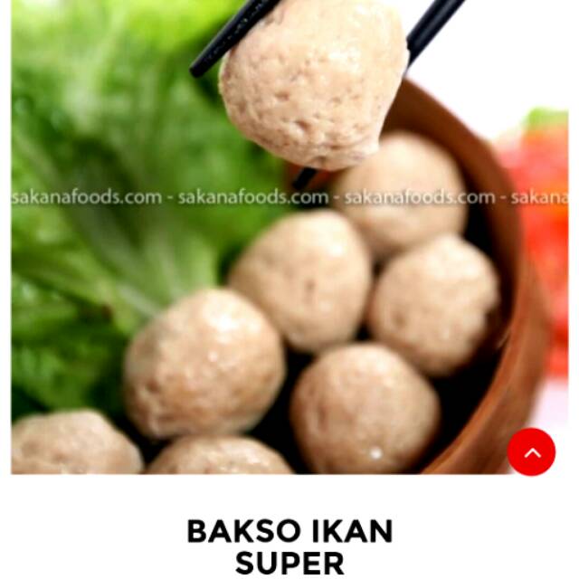 

frozen food bakso ikan super