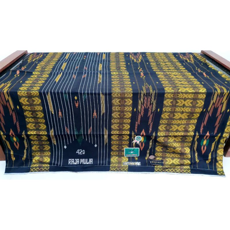 Raja mulia 420 Sarung tenun asli brand rajamulia sutra 420 murah bayar di rumah
