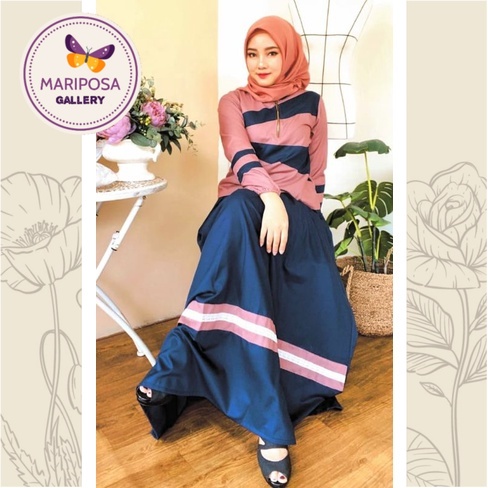 DEURA Busana Muslim Terbaru / Dress Deura / Gamis Deura Original / Setelan Gamis Deura 248 Original