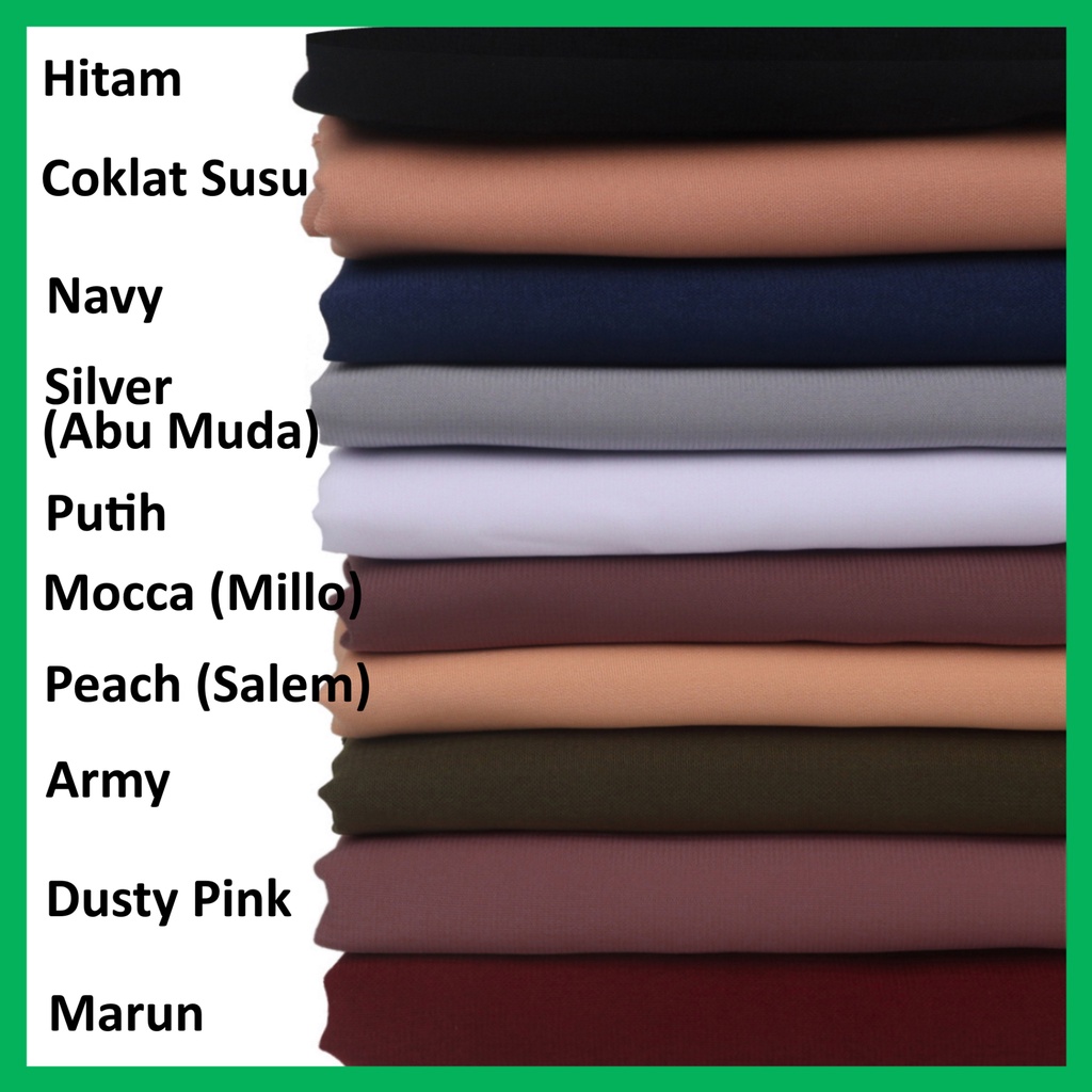 Khimar Bergo Wolifis Jumbo / Hijab Tali Wolfis Non Ped Syar'i Non Pet ORI by Cileunyi Collection Bahan Wolfis XXL Woolpeach Grade A Jilbab Bergo Maryam Besar Kerudung Model Terbaru 2022 Hitam Polos Tali Belakang 1 Layer Gratis Ongkir Bandung