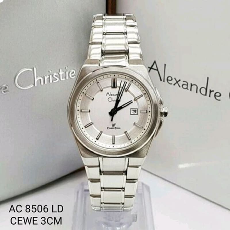 Jam Tangan Wanita Alexandre Christie 8506 AC8506 AC 8506 Original Garansi Resmi