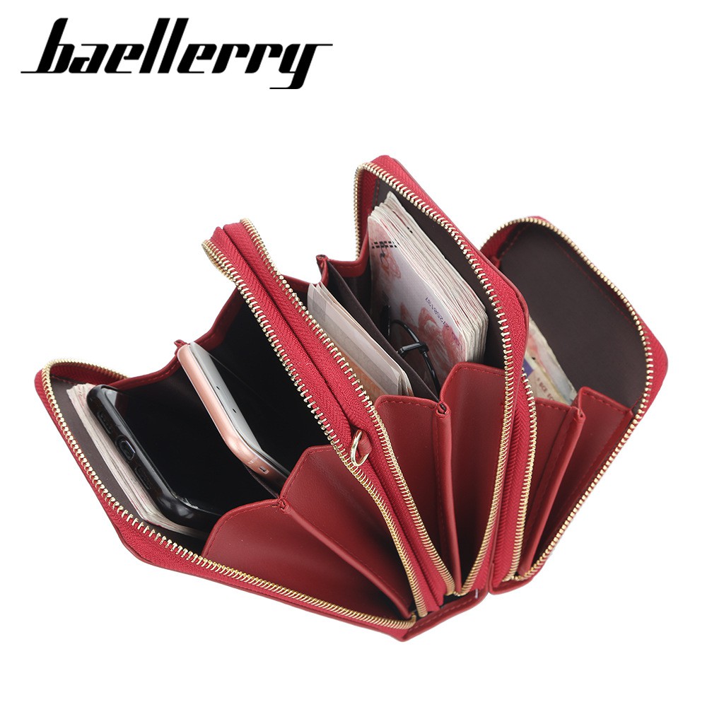 BAELLERRY N5522 Tas Selempang Wanita Dompet Panjang Wanita Dompet Handphone Sling Bag WATCHKITE WKOS