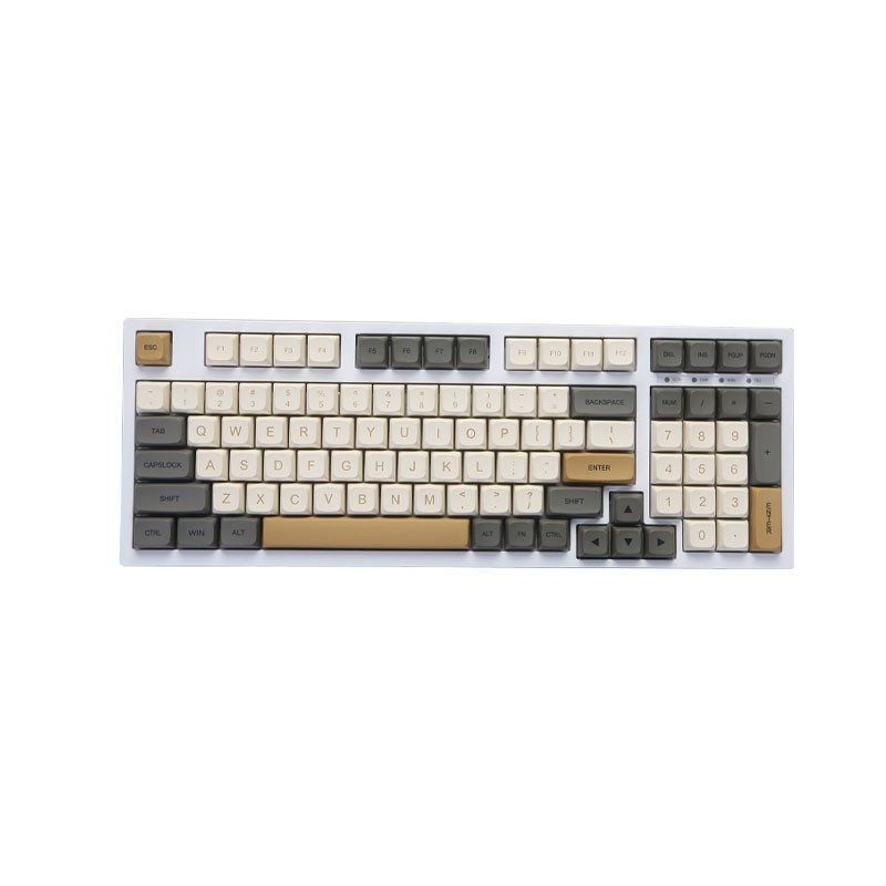 KEYCAPS EMBER XDA SHIMMER THEME Profile PBT Sublimation 125 KEYS