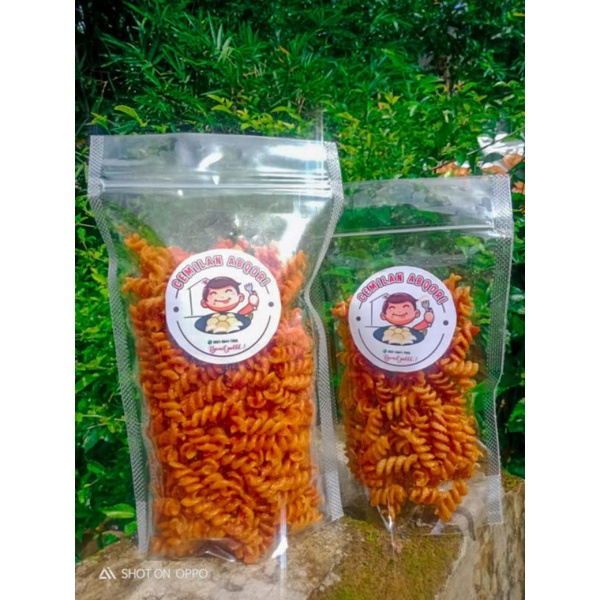 

Makaroni spiral kemasan pouch 75ml