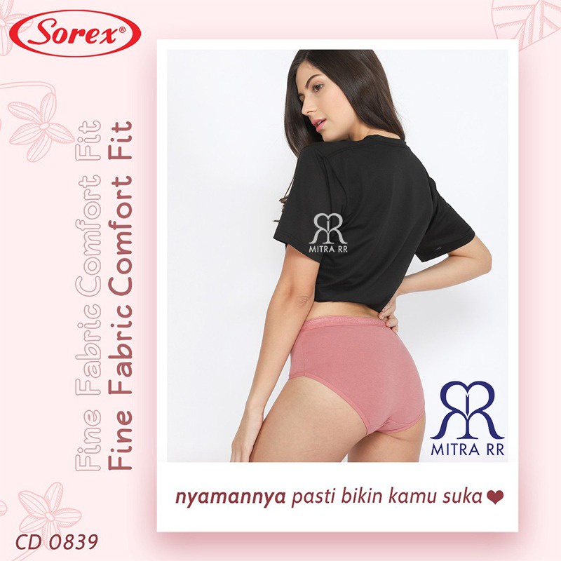 CD Sorex 0839 Celana Dalam Sorex Fine Fabric Comfort Fit Stretch Katun Mix Fit to XXL