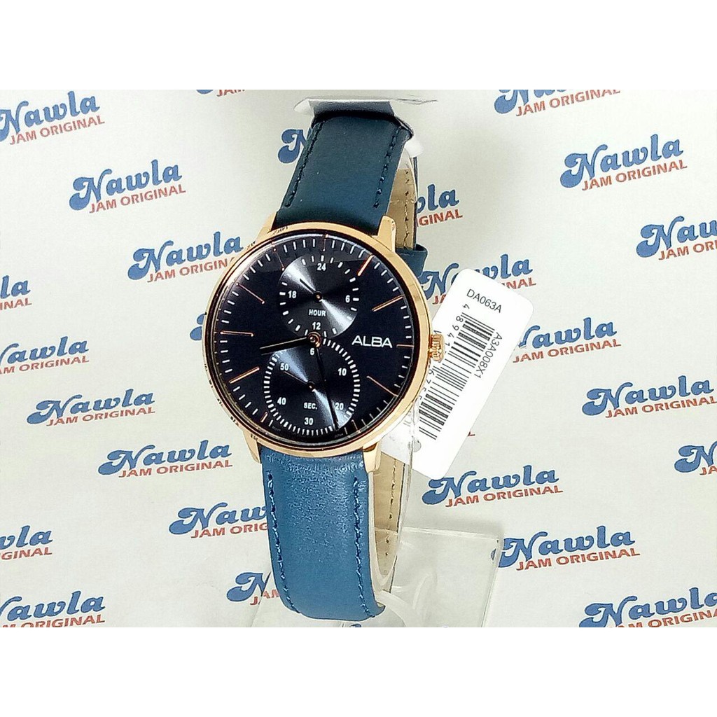 Alba Prestige A3A008X1 Dark Blue Dial - Jam Tangan Pria A3A008