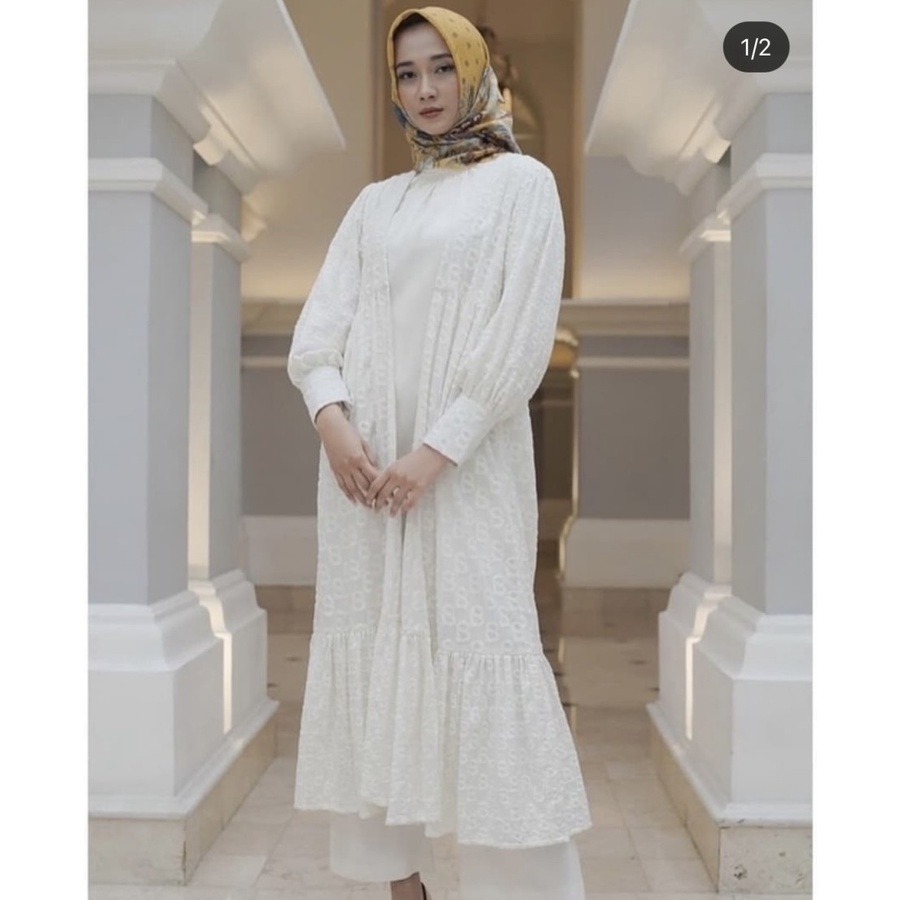 Benang Jarum Buttonscarves Amina Dress Preloved