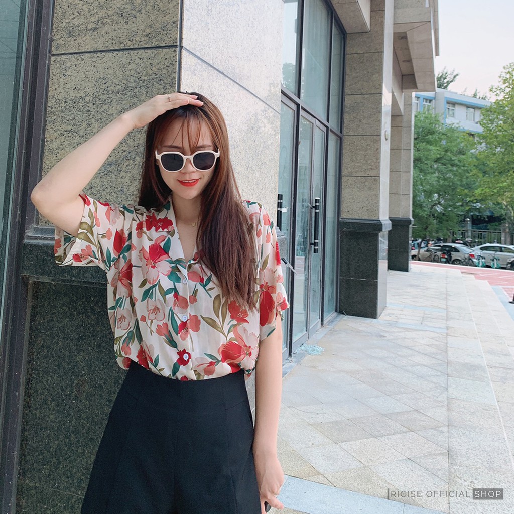 Kacamata Hitam Wanita Korean INS Fashion Oversized Square Sunglasses Gaya Retro - FK3015