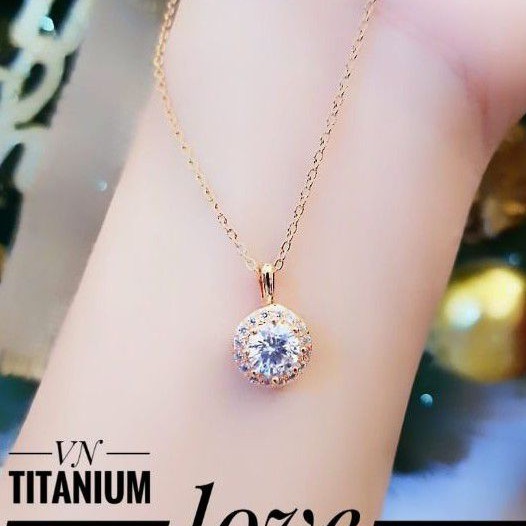 Titanium Kalung wanita 1712o