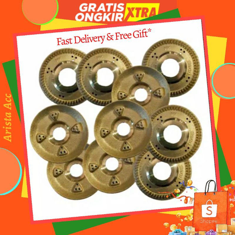 RINNAI Burner Kompor Rinnai TEBAL / kuningankompor / burnerkompor / bisa cod