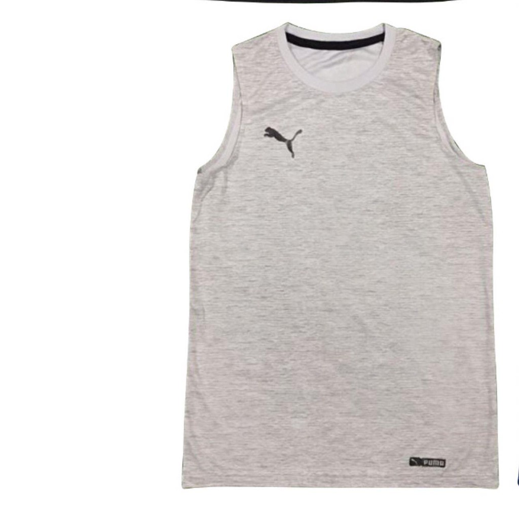 Singlet Latihan/Olahraga-Pum4 abu muda