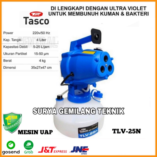 ULV Cold Fogging/Fogger Tasco TLV 25/ Fogging Listrik Tasco