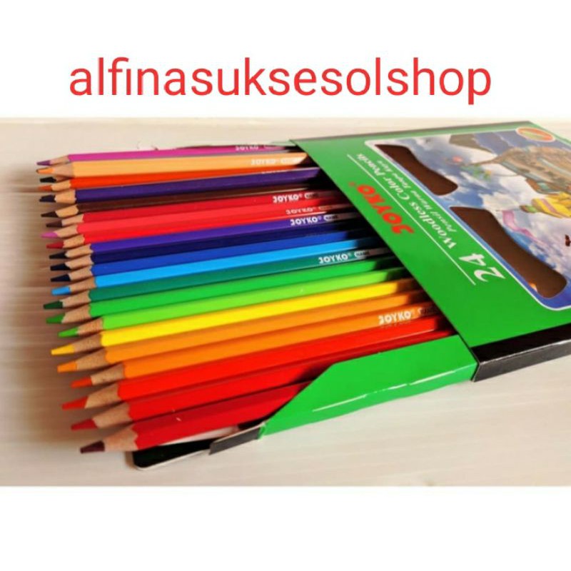 

Pensil warna joyko 24 colour panjang
