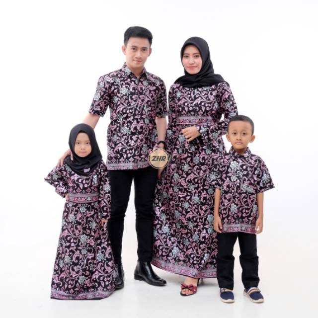 Batik couple keluarga Baju couple keluarga prada