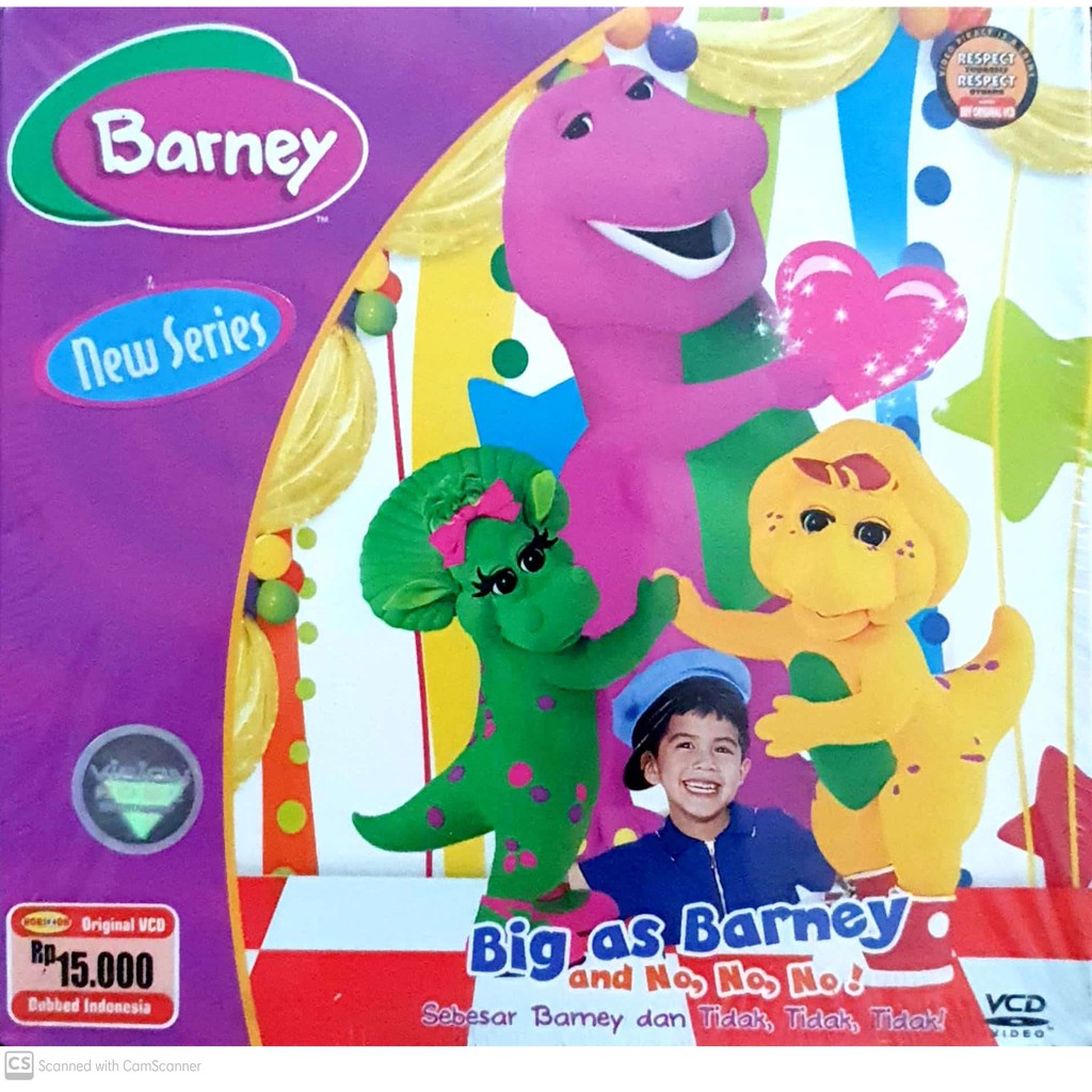 Barney Big as Barney and No,No,No | VCD Original