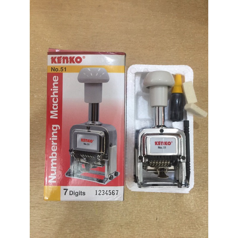 

stempel nomer / numbering machines KENKO NO.51