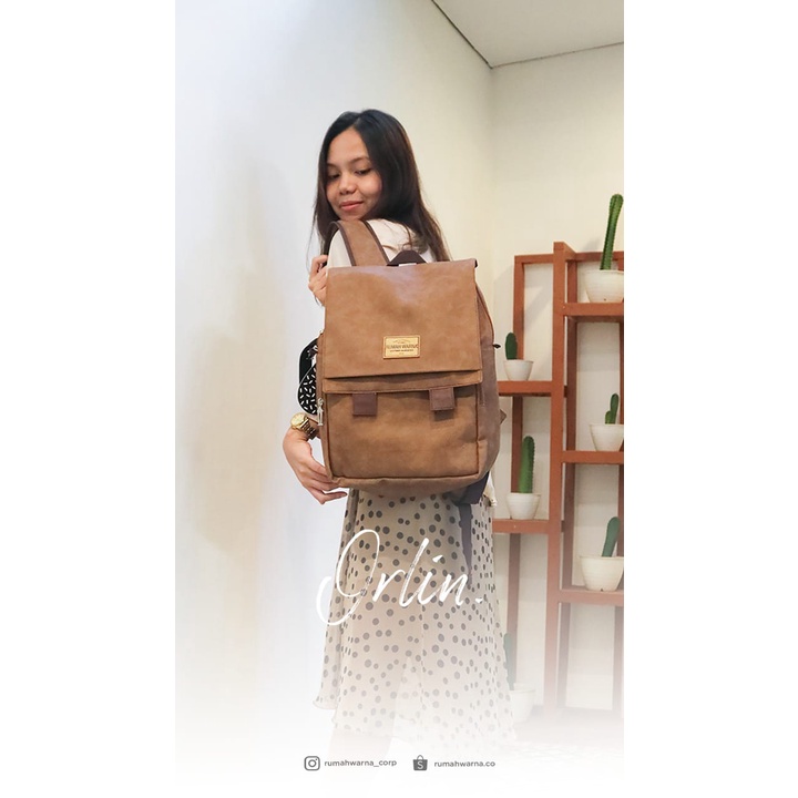 RANSEL ORLIN RUMAH WARNA ransel cewek ransel cowok ransel besar rumah warna