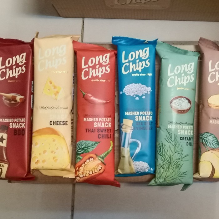 

TERBARU Long Chips mashed potato snack - creamy dill