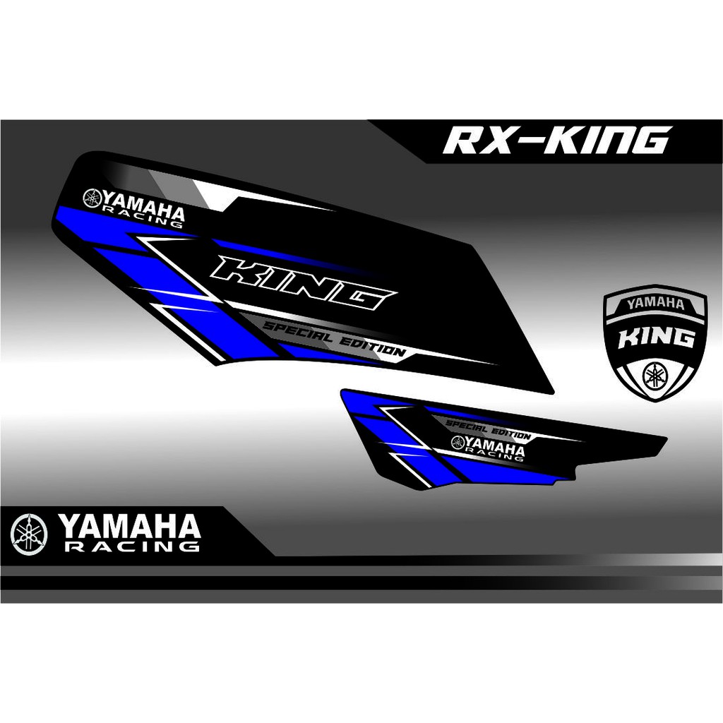 STRIPING THAILOOK STIKER VARIASI BUAT MOTOR RX KING STIKER CUSTOM LIS