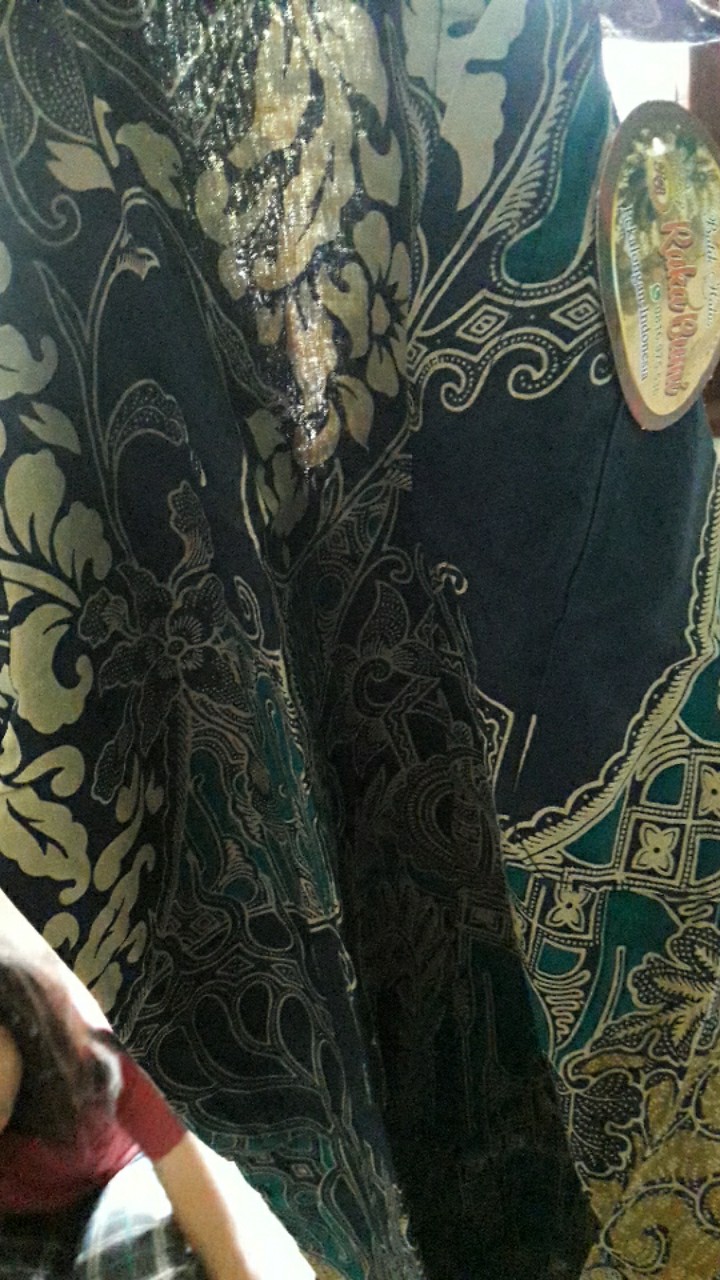 Batik Pria Lengan Panjang Guz Azmi Saku Paspol Hrb026 Motif Keraton Kode 002 Size M L Xl Xxl Reguler