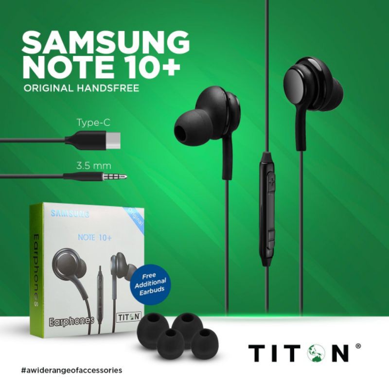 HANSET TITON SAMSUNG NOT 10+