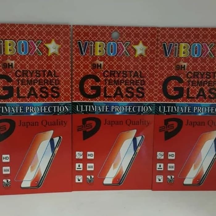 TEMPERED GLASS ORIGINAL VIBOX 0.3MM 2.5D SAMSUNG A10S