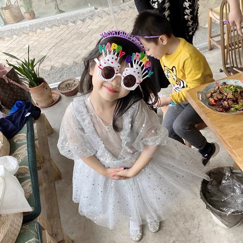 Bando Desain Happy Birthday Warna Permen Bahan Plastik Non Slip Gaya Korea Untuk Wanita