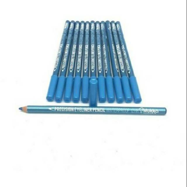 Mukka eyeliner pencil biru BPOM