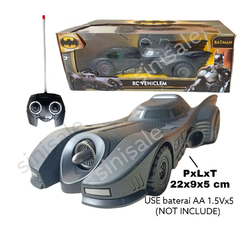 Jual Batman rc car batmobile mobil 