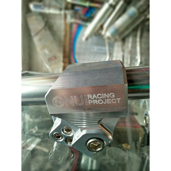 Stang Jepit Ninja 150 Nui Silver(stang jepit ninja r,stang jepit ninja rr,stang ninja r,stang ninja