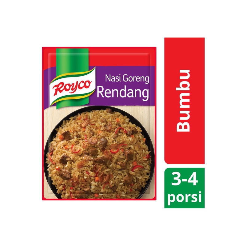 

Royco Bumbu Siap Pakai Nasi Goreng Rendang - Alhanan/04