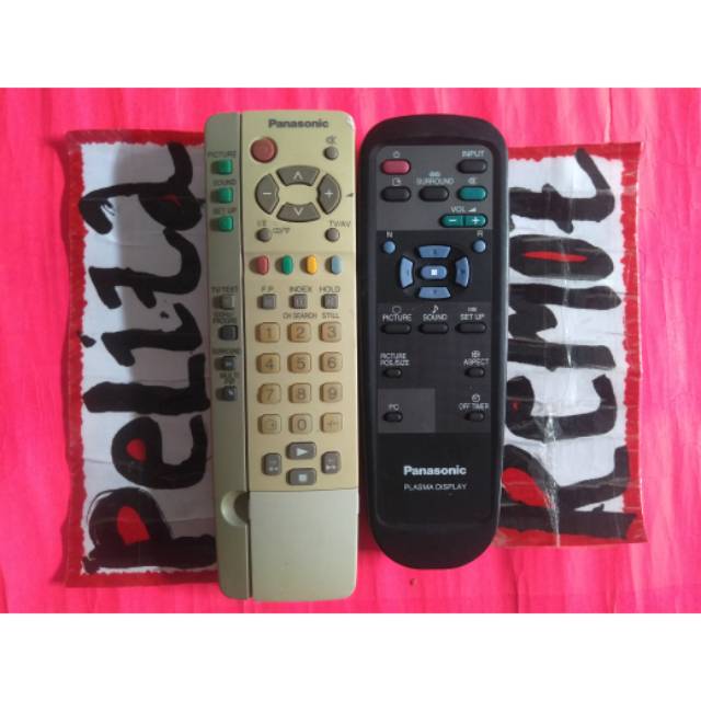 Remot tv Tabung Panasonic original terlengkap