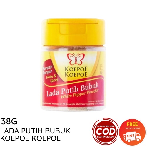 LADA PUTIH BUBUK 38G KOEPOE KOEPOE