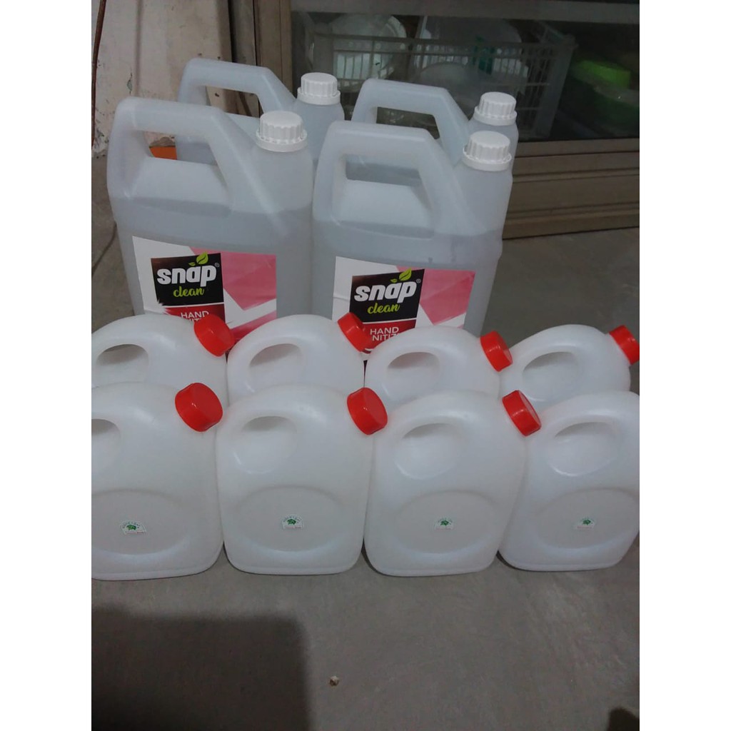 Handsanitizer Disinfectant merk "Snap Clean" - 4 liter