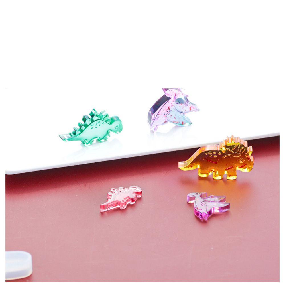 Suyo Cetakan Resin Bentuk Dinosaurus Jurassic Untuk Dekorasi Rumah / Taman
