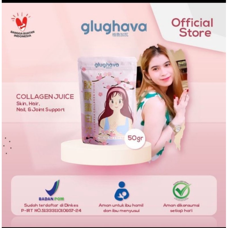 Glughava kolagen juice strawberry